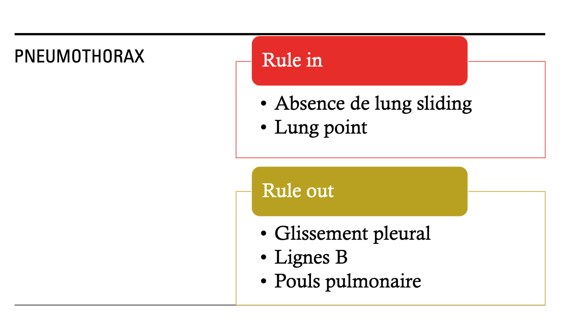Thorax échographie